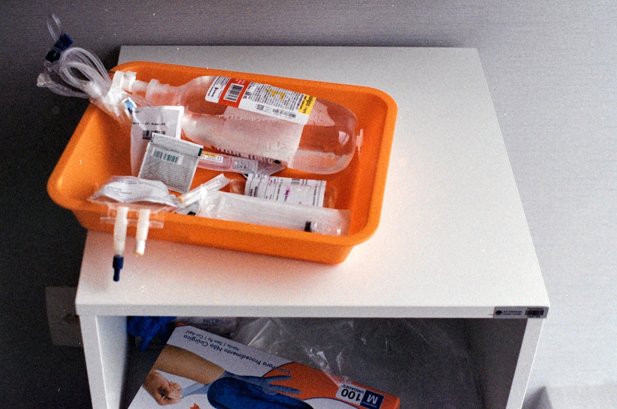 Insumos de un traslado sanitario